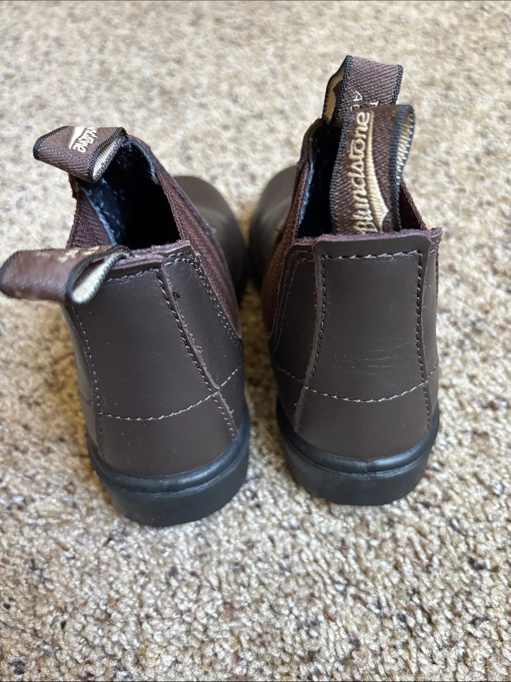 Blundstone Kids Chelsea Boot in Dark Brown